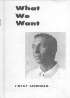 What We Want - SNCC and Carmichael.pdf